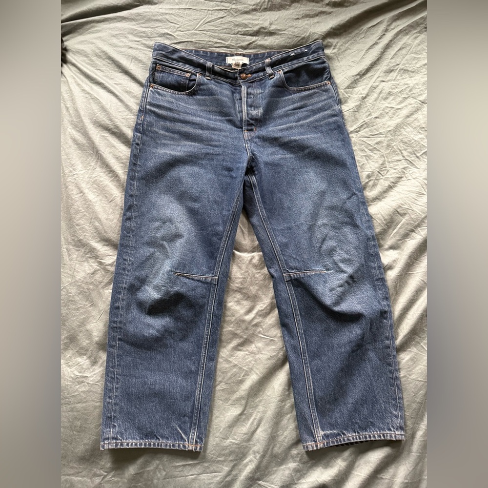 Madewell darted barrel leg jeans sz 29